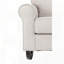 Chaise berçante en tissu