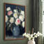 Série FLORAL DCxxi - reproduction encadrée de qualité supérieure - prête à être accrochée - aucun clou requis-338208920-338208923