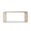 Romano 73 in. Marble Console Table-901615190