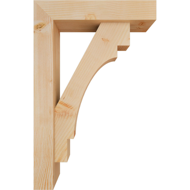 Support Merced Block avec support décalé, 34 x 22, Sapin Douglas de l 5 1/2 po (lisse)