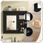 Armoire à pharmacie murale avec miroir et 3 tablettes de rangement ouvertes-842010839