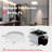 80 CFM Bathroom Exhaust Fan with Light-98097737