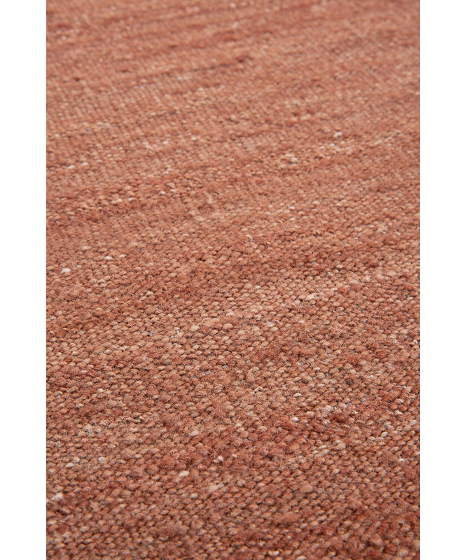 Essentials Wool Area Rug in Brown, Rectangle 6'6.5" x 9'10"