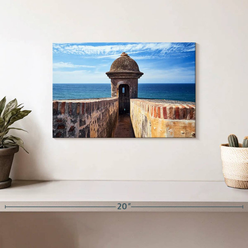 Castillo San Cristobal Sentry, H 8 po x l 12 po
