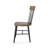 Zerlene Slat Back Solid Wood Dining Chair-2000060323