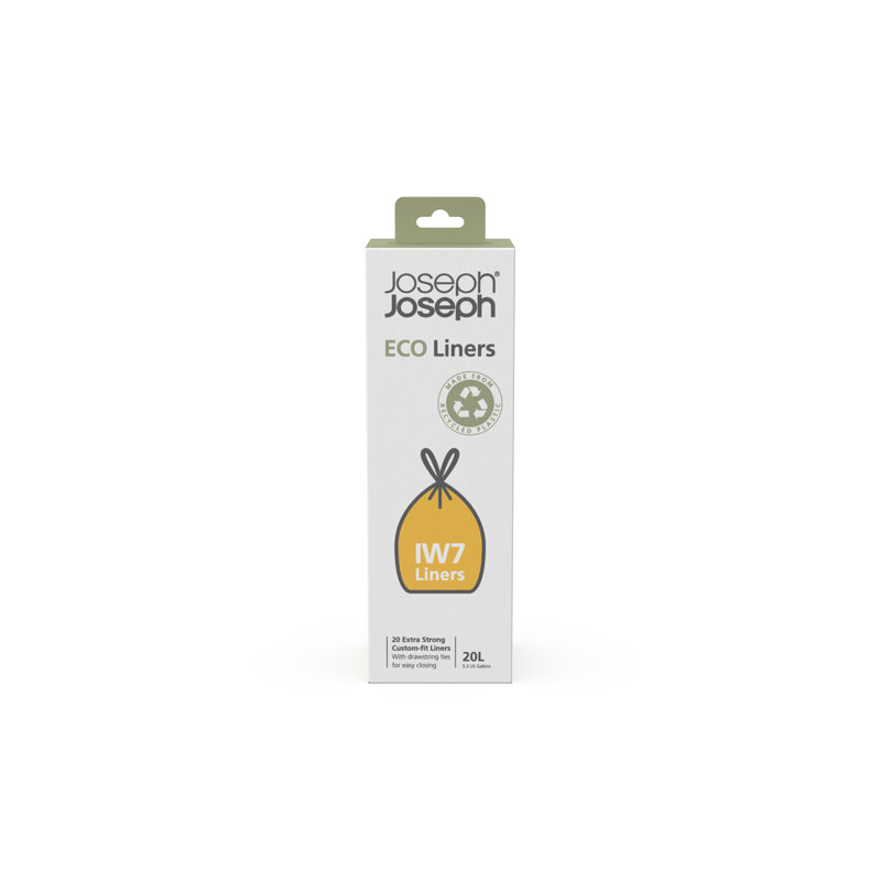 Joseph Joseph IW4 Sacs poubelle écologiques sur mesure, 5,3 gallons