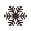 Cast Iron Snowflake Trivet