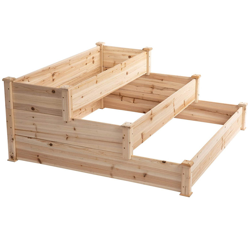 Aalimah Wood Raised Garden Bed