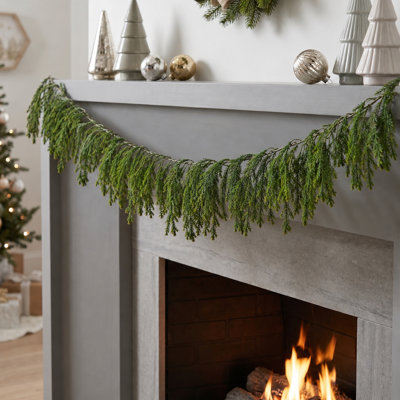 60" Weeping Mini Noble Fir Garland