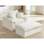 Fauteuil d'appoint avec repose-pieds-943527421
