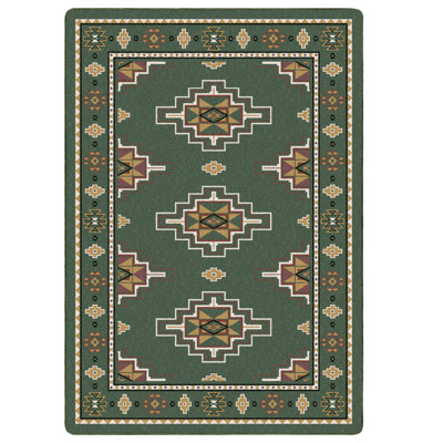 Tapis péridot Alminus Signature Star