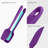 U-Taste 600ºF Heat-Resistant Silicone Spatula Set, 4-Piece BPA-Free Kitchen Baking Cooking Tools-71076663