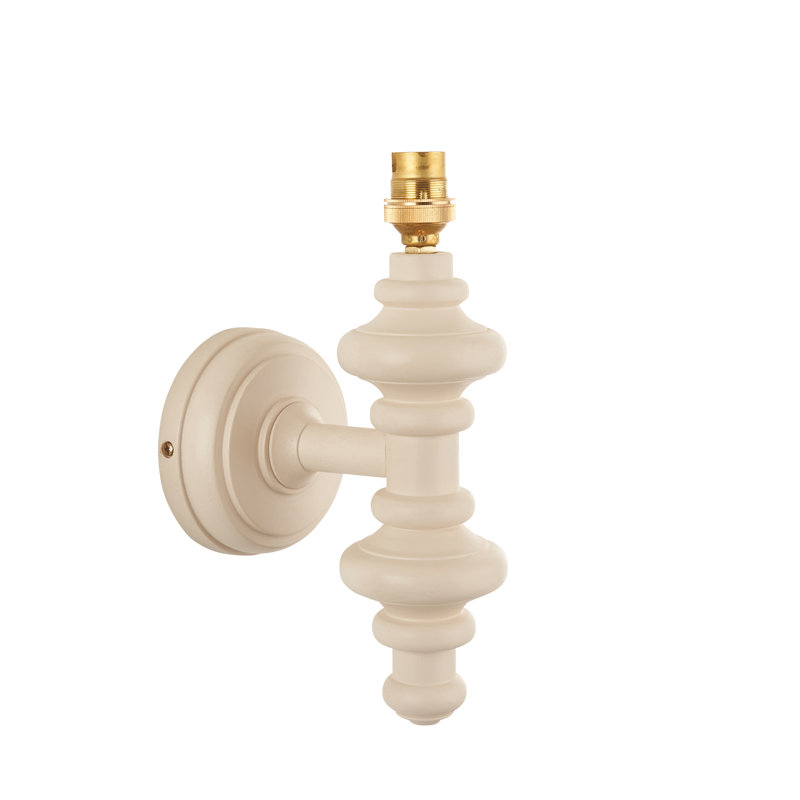 Carnaby Wall Fitting, Almond White
