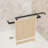 72" H 54" W Double Sliding Shower Door, 1/4" (6mm) Clear Tempered Glass With -proof Film, Matte Black Aluminum Frame, Waterproof Design, Reversible Installation For Modern Bathroom High Wide Door