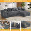 Canapé modulaire surdimensionné avec coussins Adame Boneless Compression-459245883-459245884-453656964