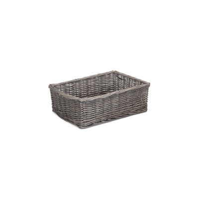 Flaxton Wicker Storage Tray Basket