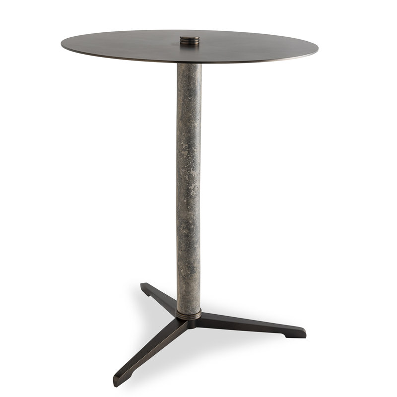 Tivoli Cocktail Table, Aged Bronze/Natural