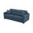 Björgúlfur 81" Italian Stain and Abrasion Resistant Performance Fabric Queen Pull Out Sleeper Sofa Bed-657131572