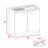 Rectangle 2-Door Utility Sink And Cabinet-1159210071-1159210064