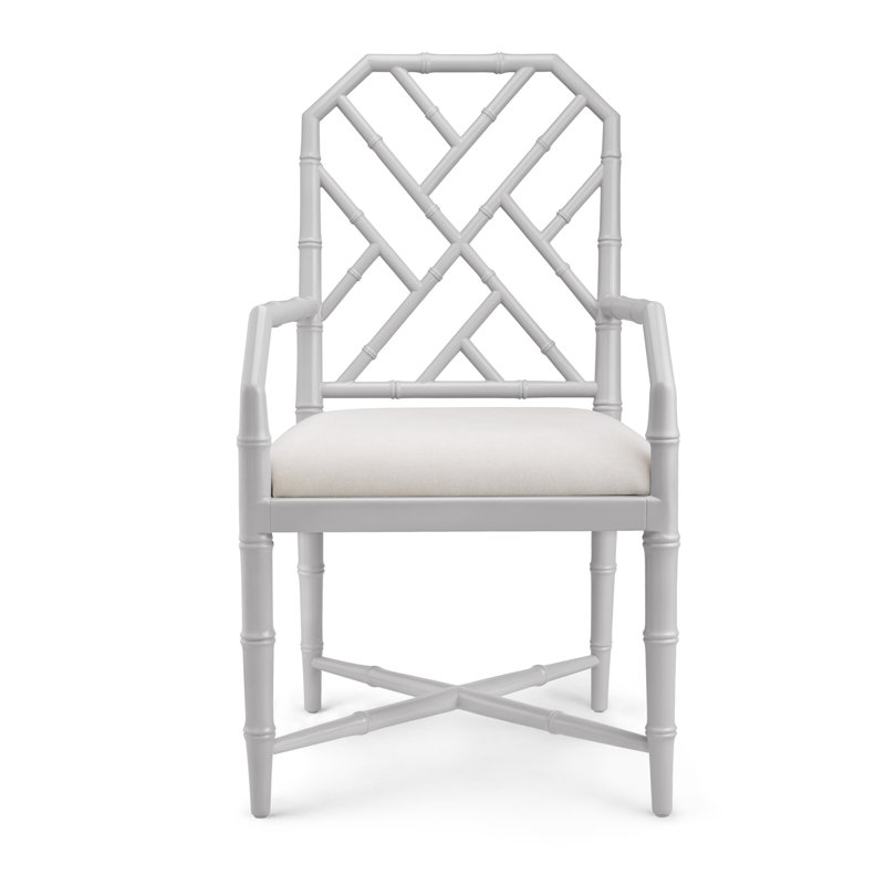 Jardin Upholstered Arm Chair, Gray