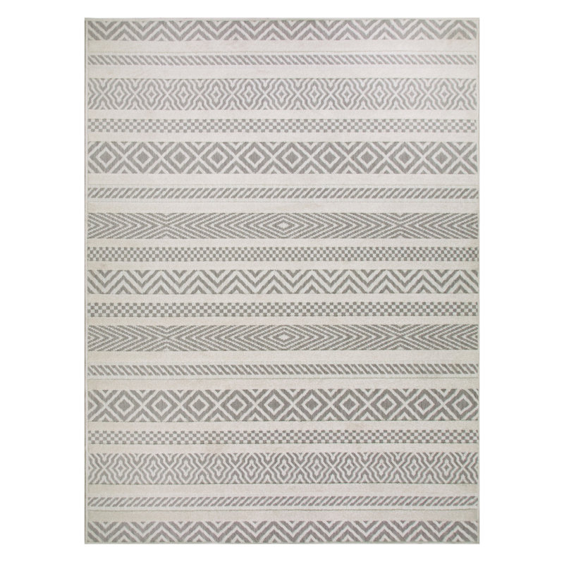 Tapis intérieur / extérieur Leick Home Everald, Rectangle 4 pi x 6 pi