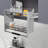 2-Tier Cabinet Pull-Down Shelf