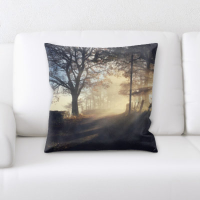 Illuminated Microsuede Reversible Throw Pillow