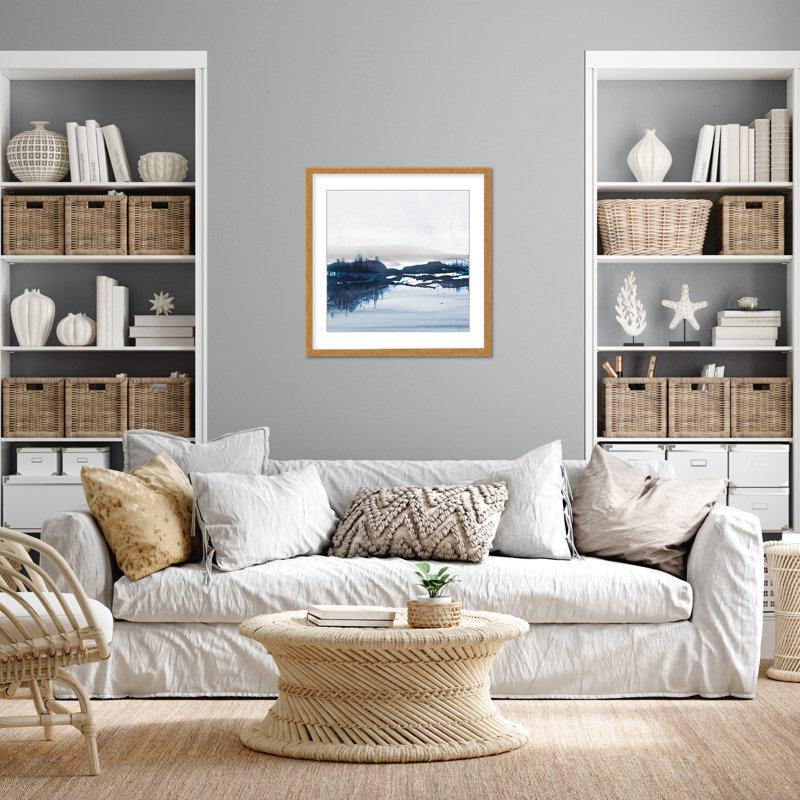 Coastal Retreat Sea View, 48" H x 48" W