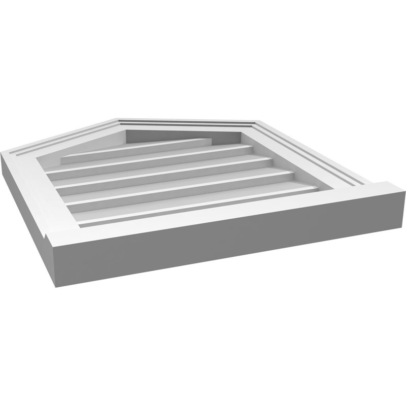 Ventilateur à pignon en uréthane non-fonctionnel Signature, H 20 po x l 18 po x P 2 po