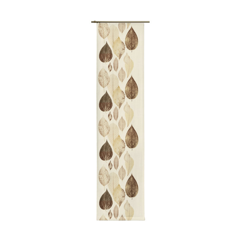 Poppy Track Insert Blackout Sliding Panel, 60 cm Width x 245cm Drop, Brown