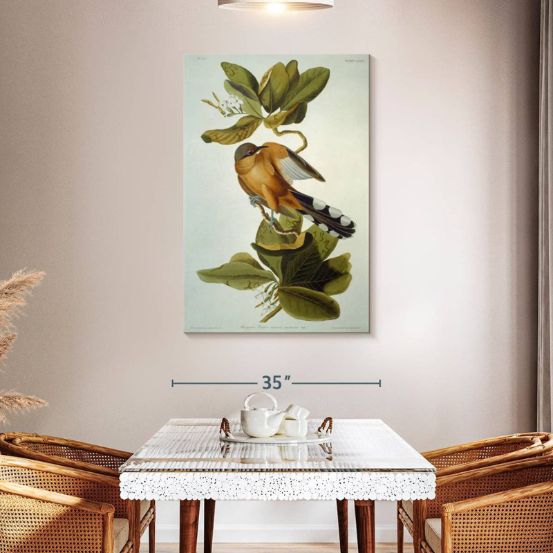 Brampt Mangrove Cuckoo, 48" H x 32" W