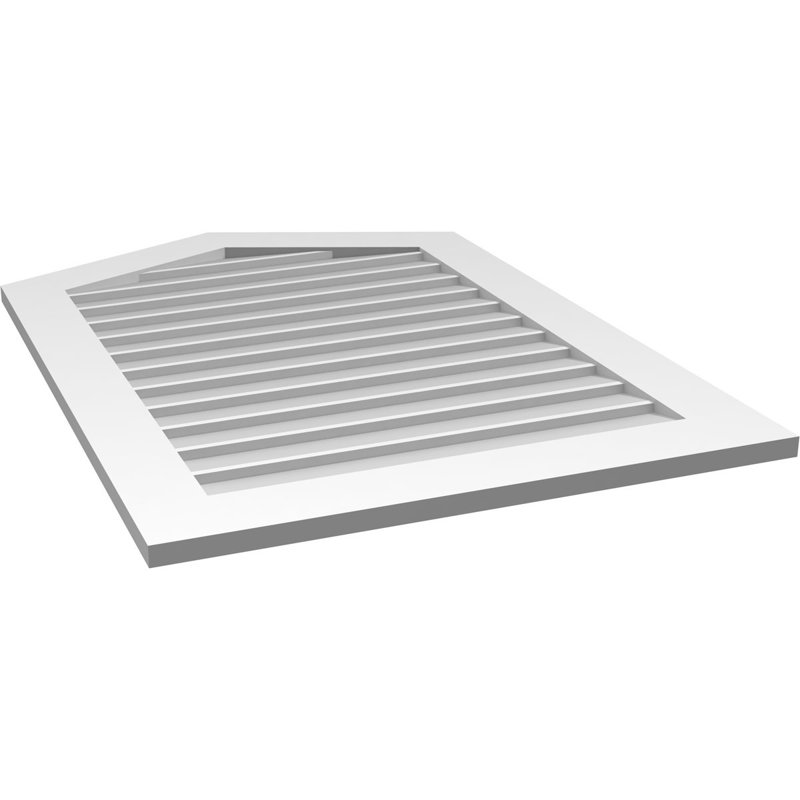 Ventilateur à pignon non-fonctionnel Signature, H 42 po x l 30 po x P 1 po, Brai 5/12