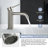 Mendavia Single Hole Bathroom Faucet-123627886