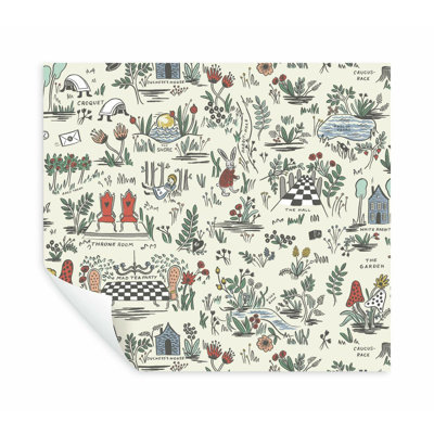 Wonderland Self-Adhesive Wallpaper