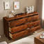 Coffre d'appoint en bois massif exquis simple.-107263810