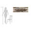 Handcrafted Solid Wood Wall Decoration Architecture