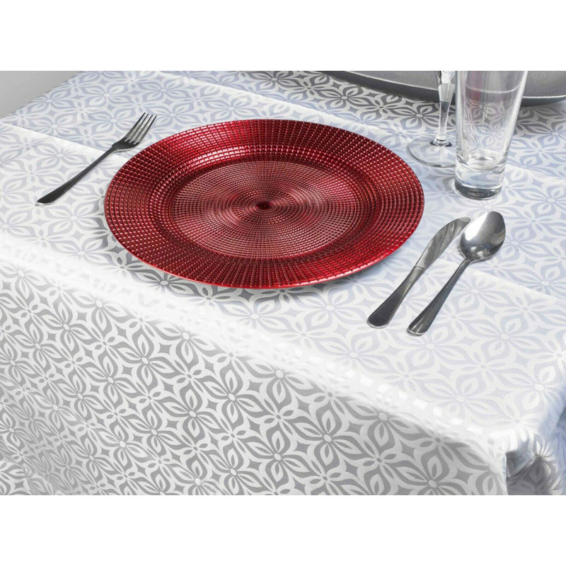 Mercedes Solid Colour Charger, Red