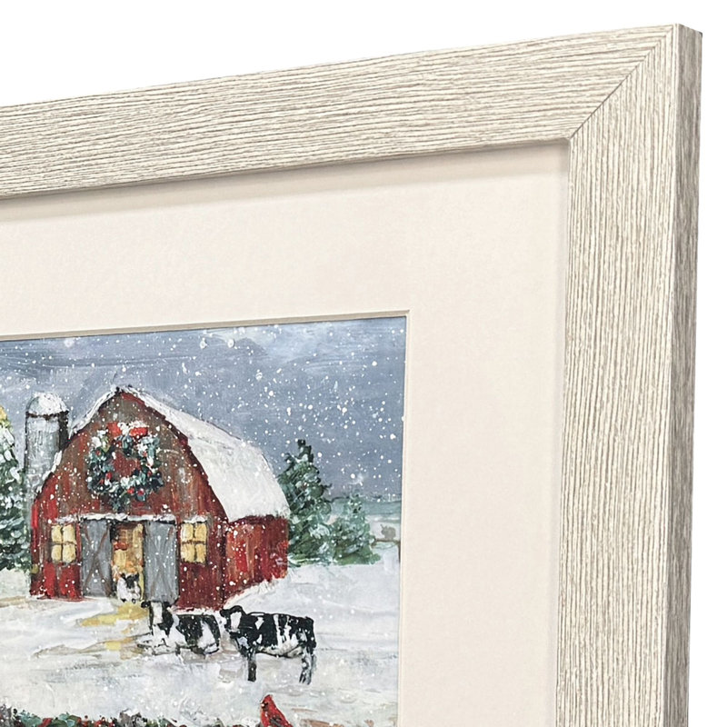 Art encadré Winter Homestead