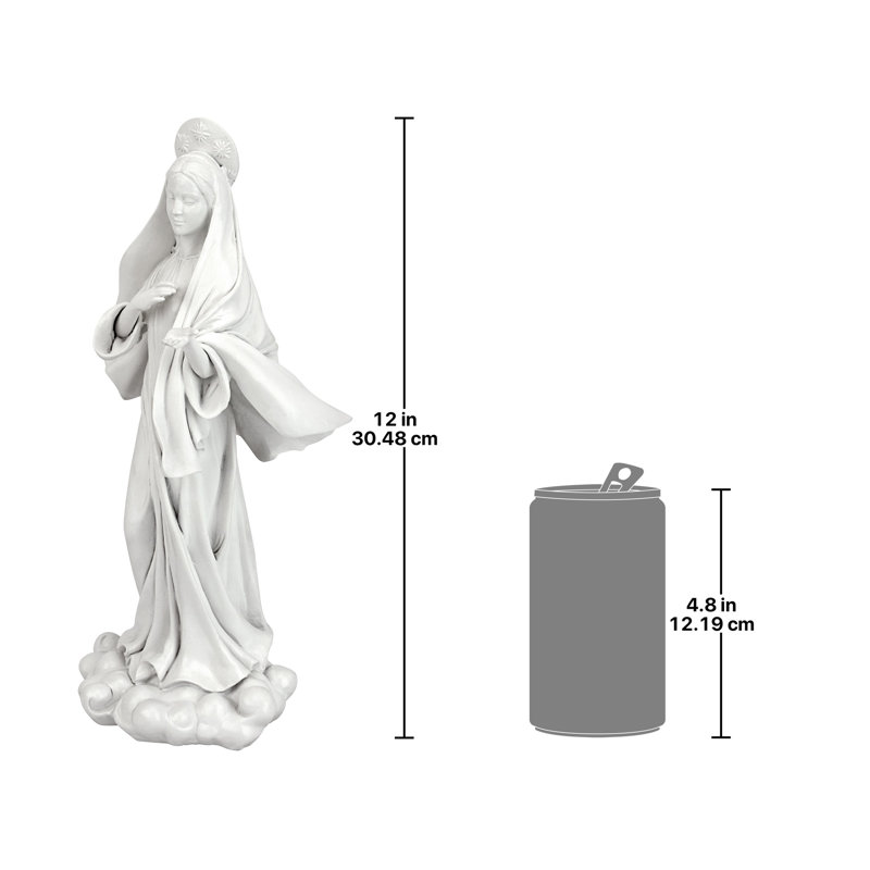 Figurine religieuse Bienheureuse Vierge Marie