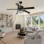 Ventilateur de plafond 52 po avec télécommande