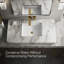 Parallel Wall-Mount Single-Handle Bathroom Sink Faucet-532803595