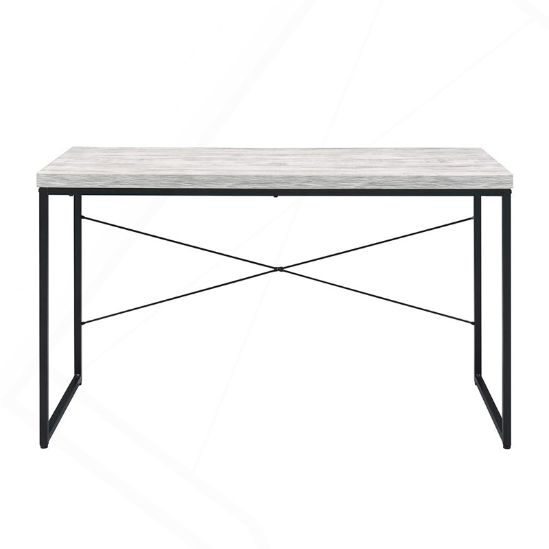 Bureau d'écriture rectangulaire en faux béton