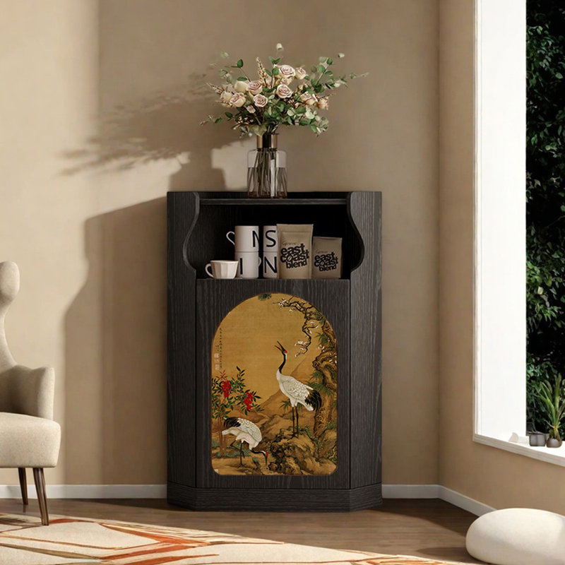 Armoire de rangement Art, Noir, noir, noir, noir