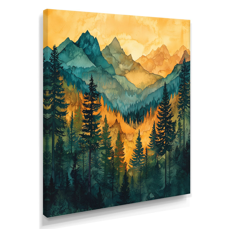 Gorch - paysages, impressions sur toile, H 20 po x l 12 po, Toile tendue, Ne s’applique pas