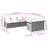  Garden Sofa Set Black