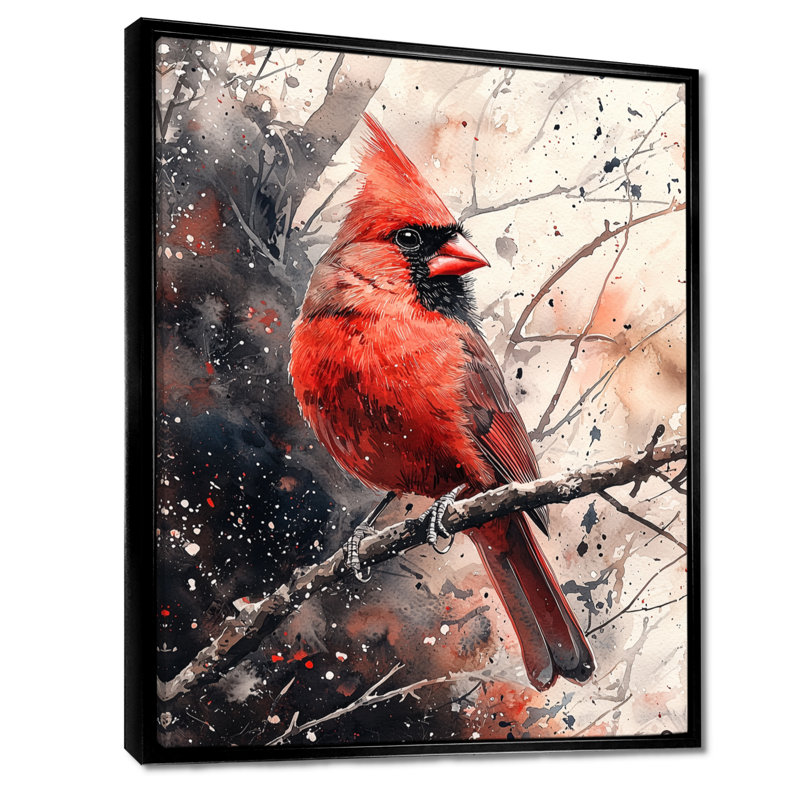 Krupp - Animals Wall Art Prints, Noir, Impression encadrée flottante, H 20 po x l 12 po