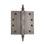 Nostalgic Warehouse 4" x 4" Steeple Tip Heavy Duty Hinge with Square Corners