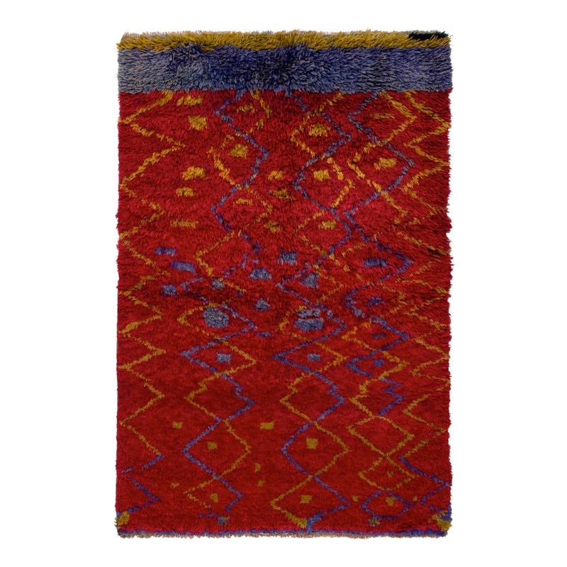 Tulu One-of-a-Kind 4'2" X 6'3" Hand Knotted Area Rug