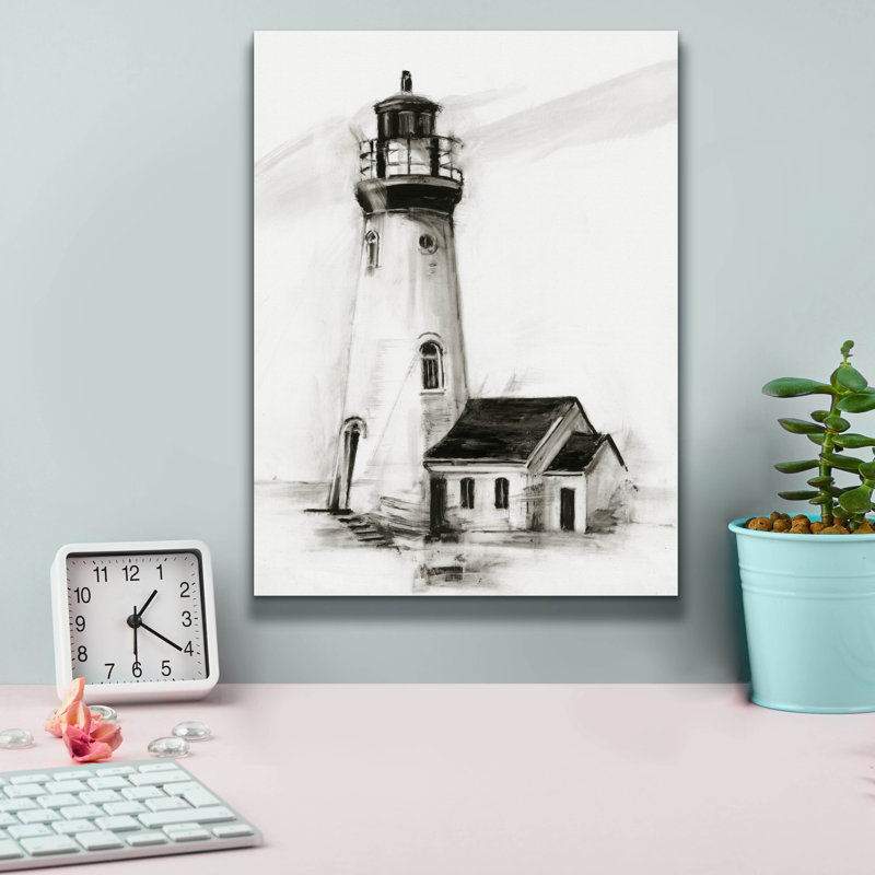 «Lighthouse Study 1» par Ethan Harper, art mural sur toile, H 16 po x l 12 po