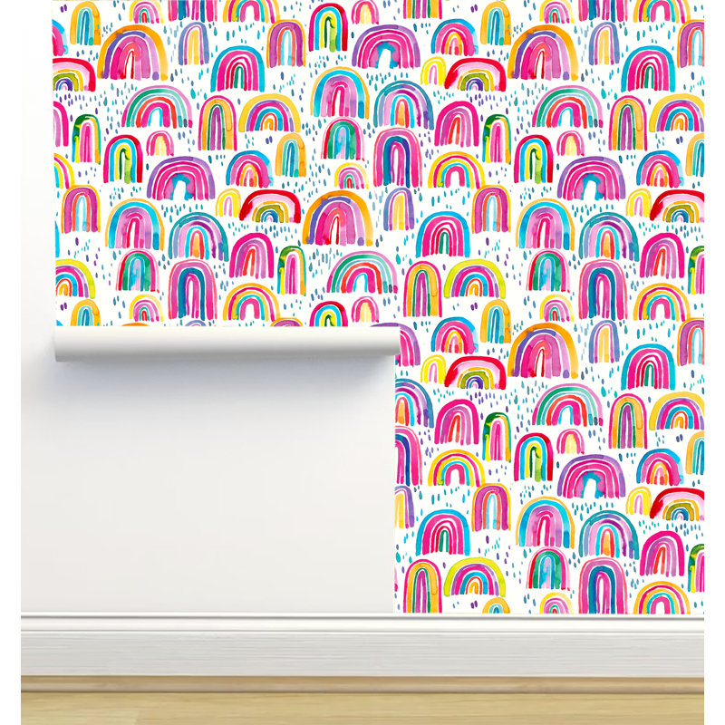Rouleau de papier peint à peler et coller Ninola Designs L 12 pi x l 2 pi